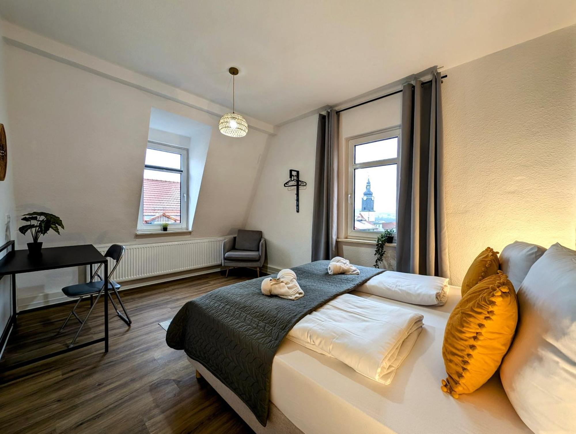 Bohnapartments - Topfmarkt Xxl Suiten - Neu In Top Zentrumslage, Vollausstattung, Wlan, Parkplaetze Ильменау Экстерьер фото